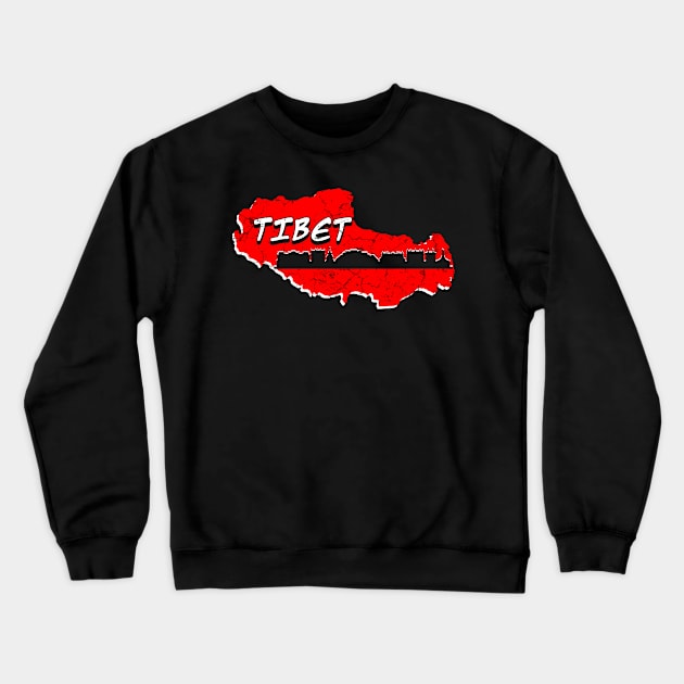 Tibet Crewneck Sweatshirt by Mila46